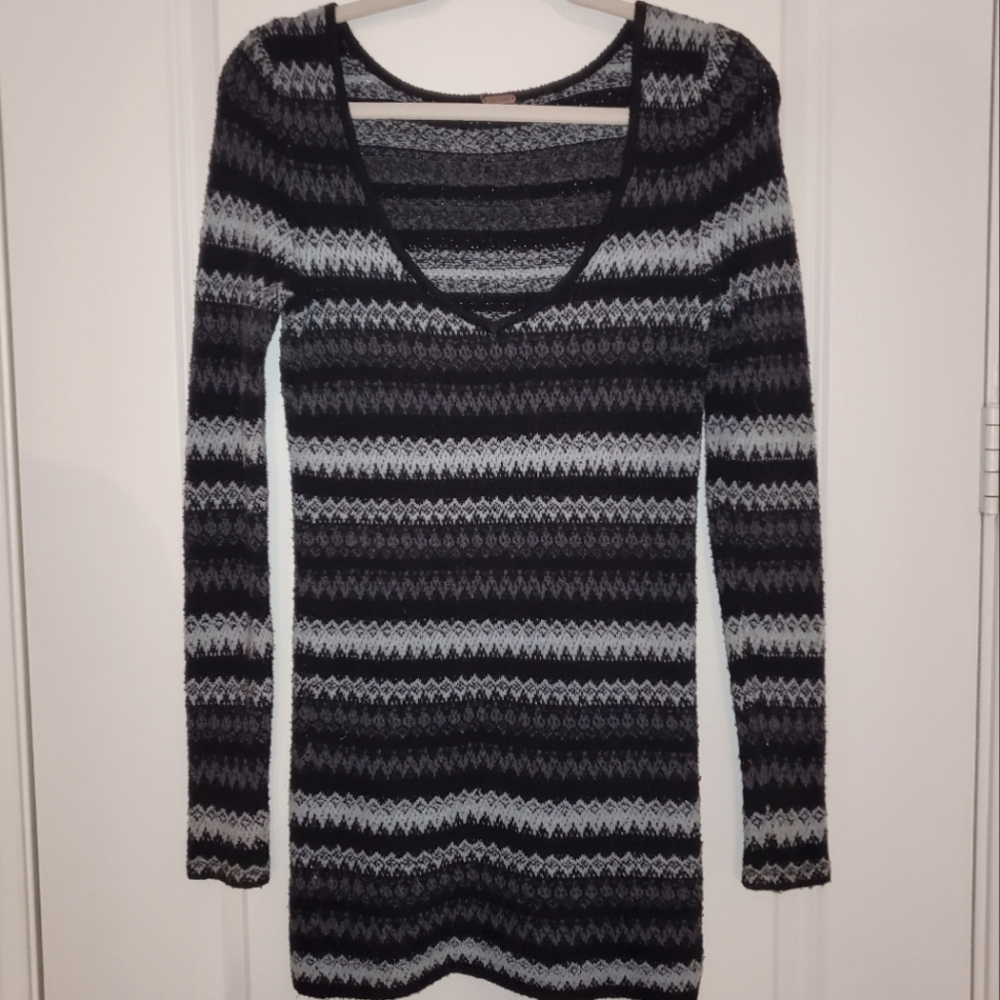 Free People Scoop Neck Sweater Dress,